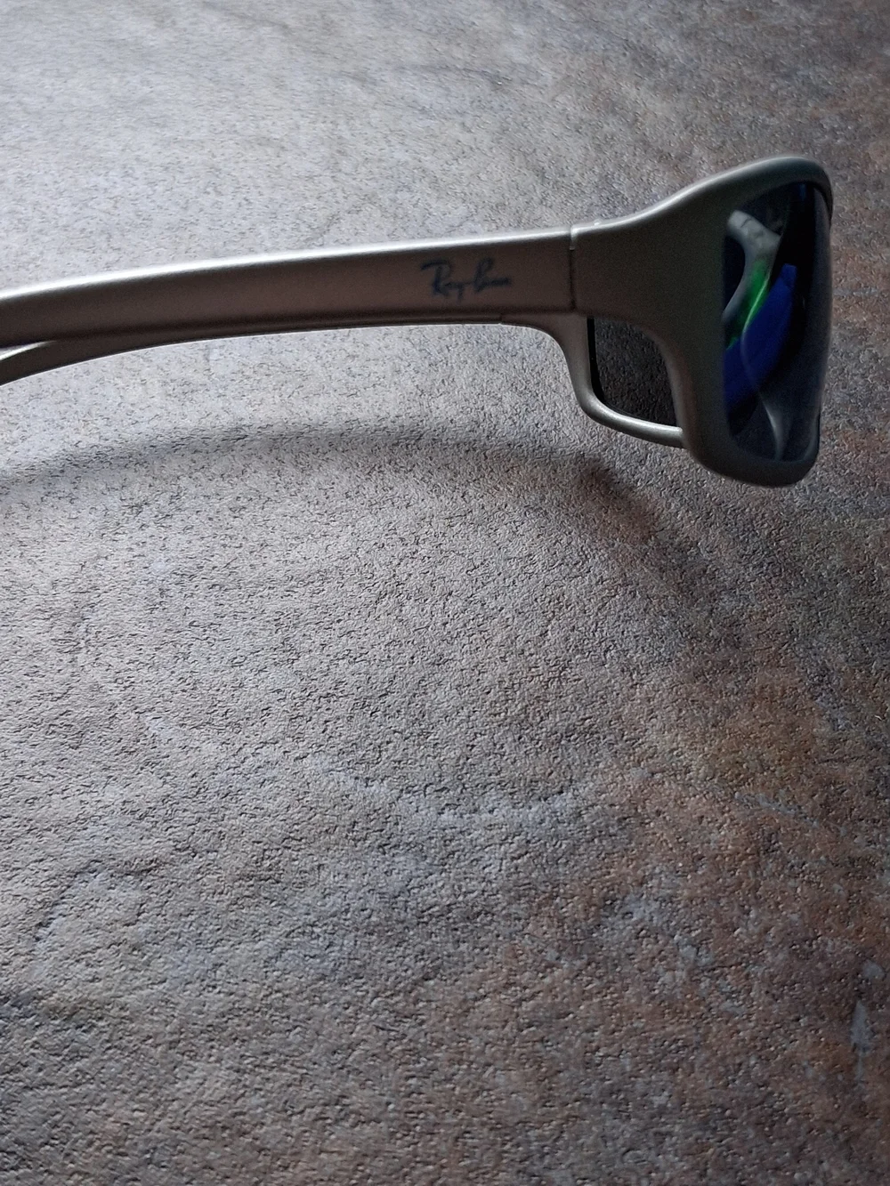 Ray-Ban Junior Collection RJ9019-S Silver Frame Blue Lens Sunglasses